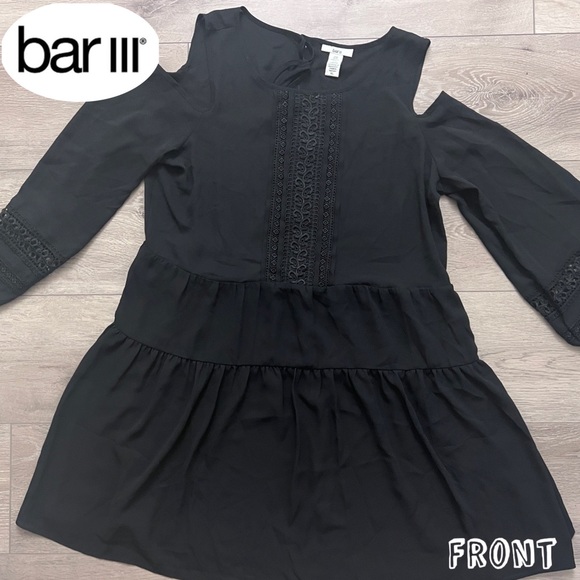 Bar III- Women’s Size XL Black dress -NWT - Picture 4 of 8